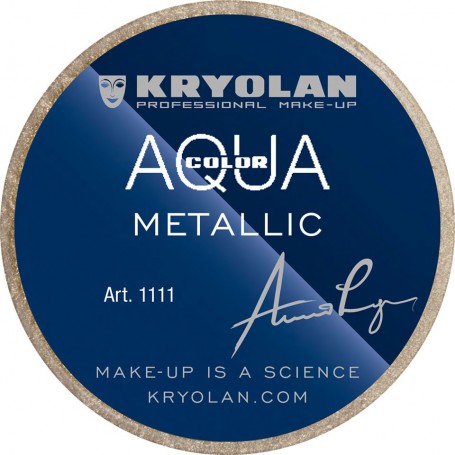 Dose Aquacolor métallisée KRYOLAN 8 ml
