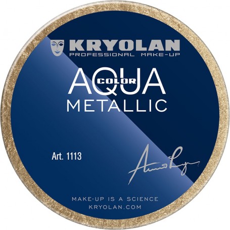Dose Aquacolor métallisée KRYOLAN 55 ml