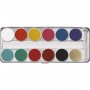 Palette 12 couleurs Aquacolor Kryolan-FP