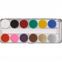 Palette 12 couleurs Aquacolor Kryolan-SN