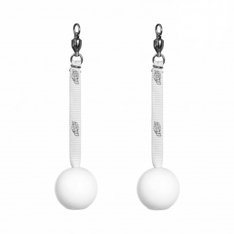 Embout poignée poï silicone la paire + émerillon PLAY