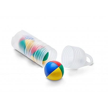 Lot de 3 balles de jonglage Stretch HENRYS + boîte