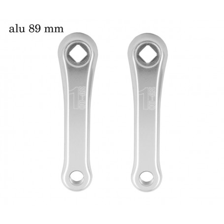 Manivelle QU-AX alu (la paire)