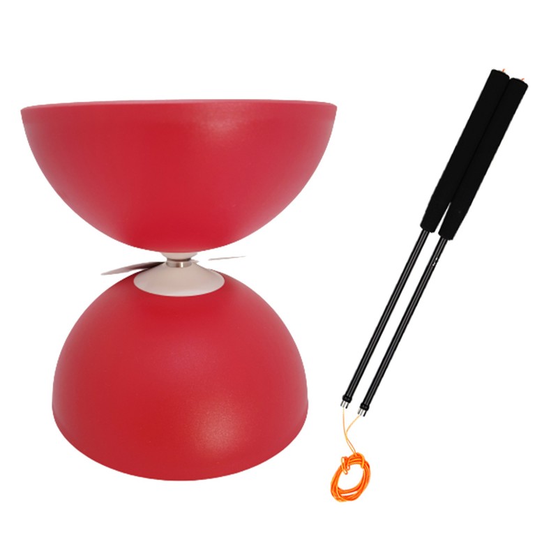 Diabolo Typhoon avec baguettes en aluminium et sacoche - EU