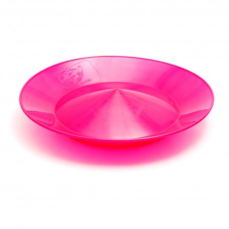 Assiette souple fluo PLAY + Baguette bois