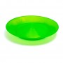 Assiette souple fluo PLAY + Baguette bois