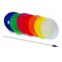 Assiette souple fluo + Baguette plastique PLAY