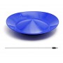 Assiette souple fluo + Baguette plastique PLAY