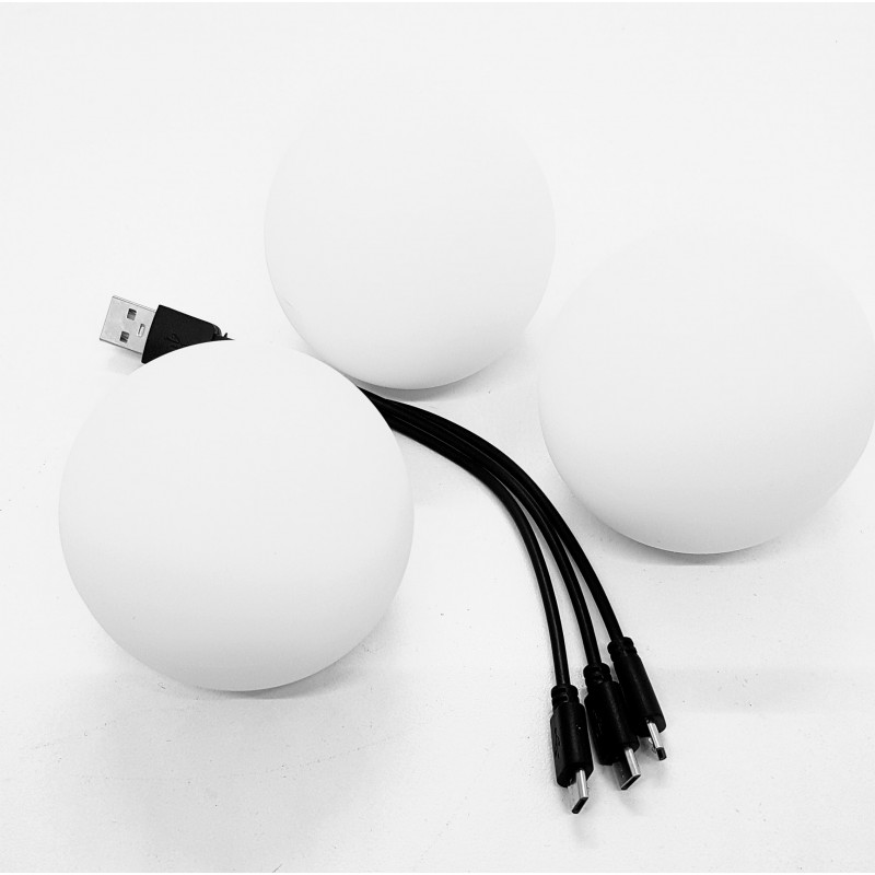 Lot de 3 Balles de bain Joe, Alice et Gaspard Lot de 3 Balles de bain Joe, Alice et Gaspard