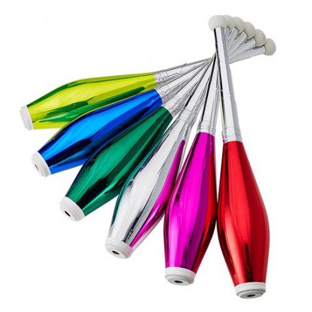 Massue de jonglerie Pirouette Circus uni métallique HENRYS