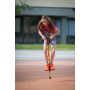 Pogo-Stick bâton sauteur QU-AX enfant 30 kg Rouge