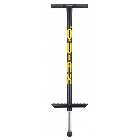 Pogo-Stick bâton sauteur QU-AX adulte 80 kg Noir