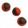 Lot de 30 balles de jonglage classic Noir/couleur CIRKAO