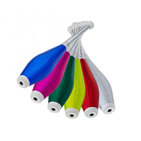 Massue de jonglerie Classic Circus courte uni pailletée Henrys