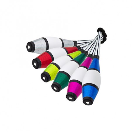 Massue de jonglerie Classic courte Europ pailletée HENRYS