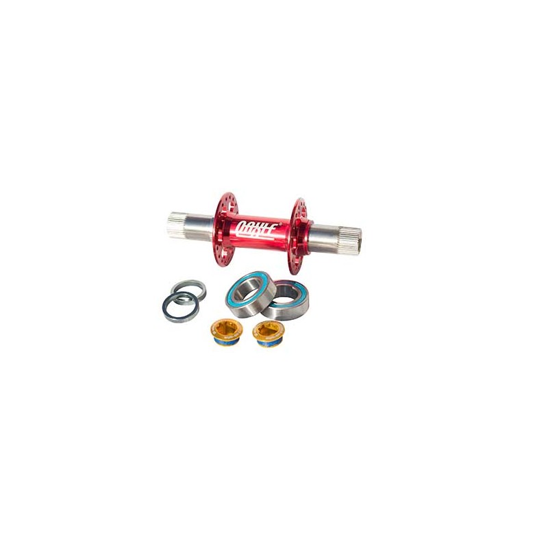 Axe + roulement 36 trous (moyeu) Q-Axle
