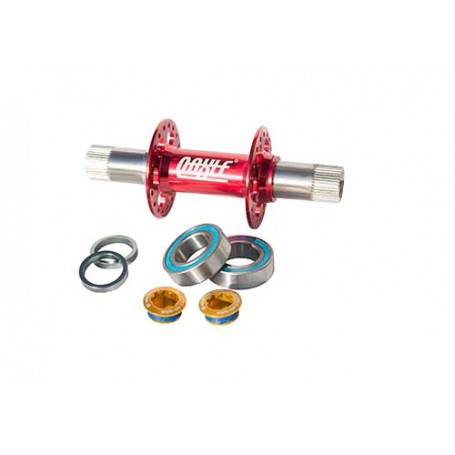 Axe + roulement 36 trous (moyeu) Q-Axle
