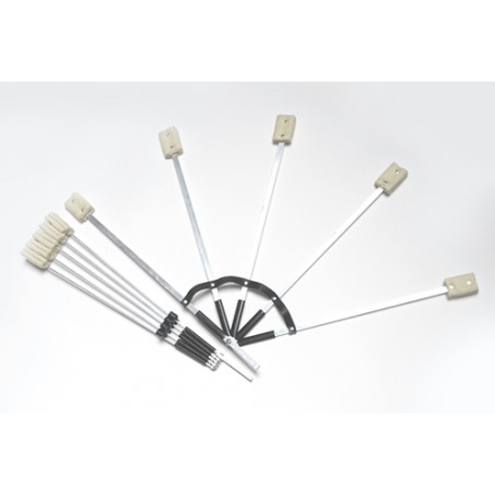 Éventail Feu (la paire) GORA