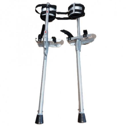 Échasses Préau Fixation sangles