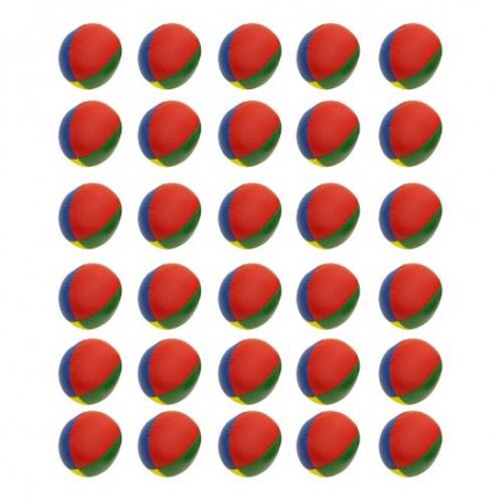 Lot de 30 balles de jonglage classic Beach CIRKAO
