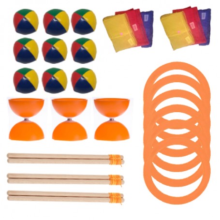 Pack cirque ECO 10 x enfants