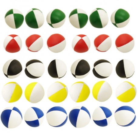 Lot de 30 balles de jonglage classic CIRKAO