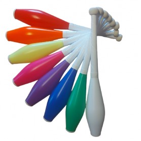 Massue de jonglerie Pirouette Training manche blanc HENRYS