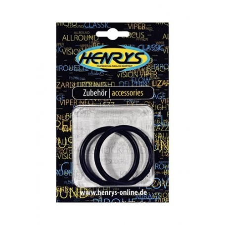 Paire d'anneaux caoutchouc pour Lizard HENRYS