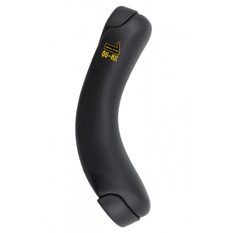 Selle standard Noire - Poignées Jaunes QU-AX