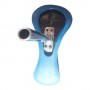 Selle pour monocycle vintage bleu