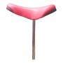 Selle pour monocycle vintage rouge