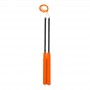 Diabolo Jazz orange + baguettes fibre orange 31 cm HENRYS