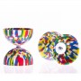 Diabolo Multicolore Beach PLAY + baguettes bleu FiberGlass